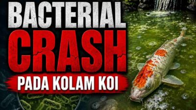 Bacterial Crash pada Kolam Koi: Penyebab, Dampak, dan Cara Mengatasinya