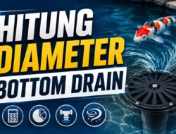 Hitung Diameter Bottom Drain