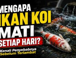 Ikan Koi Mati Setiap Hari? Kenali Penyebabnya Sebelum Terlambat